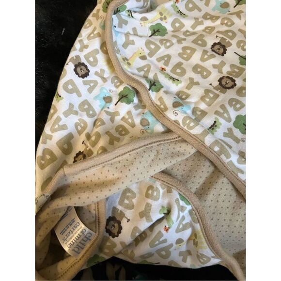 Child of mine carters zoo animals swaddle blanket - Picture 3 of 4